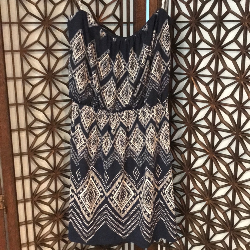 Strapless dress